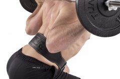 Opasok koženy čierny 110 cm Tunturi