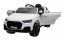 Beneo Elektrické autíčko Audi Q7 bílé, Jednomístné, Nezávislé odpružení, 12V baterie, Dálkové ovládání, 2 x 35W motor, LED Světla, USB/AUX Vstup na MP3 přehrávači, Licencované