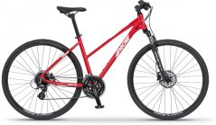 Krosový bicykel Apache Matta A3 - dámské, red 2022