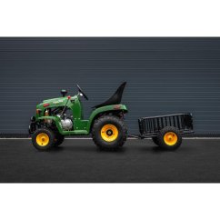 Detský zahradný Traktor Leramotors 110cc s vozíkom