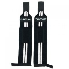 Bandáže zápästia Tunturi Wrist Wraps biele - pár
