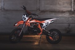 Motocykel Xmotos - XB29 125cc 4t 17/14 oranžový