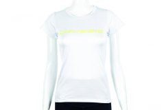 Dámské tričko Crussis white yellow