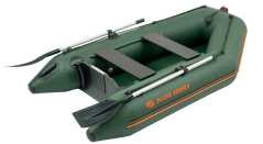 Člun Kolibri KM-245A zelený, vysokotlaká Air-deck podlaha