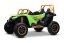 Elektrická bugina Arctic CAT XXL 4x4 24V, zelená, dvojmiestna, Mäkké EVA kolesá, Výkonné motory, Lítiová batéria, MP3 Prehrávač s Bluetoothom, odpružená zadná náprava, koženkové sedadlá, Originál Licencia