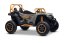 Elektrická buggy Arctic CAT XXL 4x4 24V, šedá, dvoumístná, měkká EVA kola, výkonné motory, lithiová baterie, MP3 přehrávač s Bluetooth, odpružená zadní náprava, koženková sedadla, originální licence