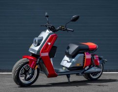 Elektrická koloběžka Lera Scooters C7 Skútr 3000W červená