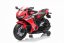 Beneo Elektrická Motorka HONDA CBR 1000RR Licencované 12V batéria Plastové kolesá 30W motor LED svetlá pevný rám pomocné kolieska červené