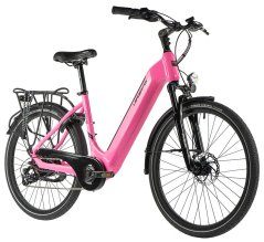 Mestský elektrobicykel Leader Fox Lotus 2023 ružová