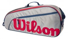 Tenisová taška Wilson Junior 3 Pack grey