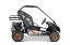Benzínový kočárek pro děti Beneo Motors BUGGY RSX XL oranžový - 212cm3