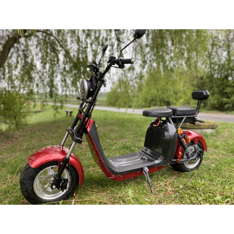 Elektrická koloběžka Lera Scooters C2 2000W červená