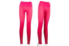 Dámské legíny Crussis pink ombre