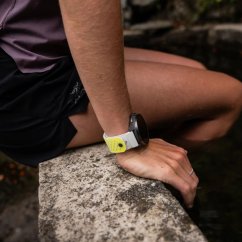 Suunto 22mm Athletic 5 Silicone Strap Canary White S+M