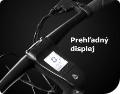 Skladací elektrobicykel ANTIK SmartCity e-bicykel biely