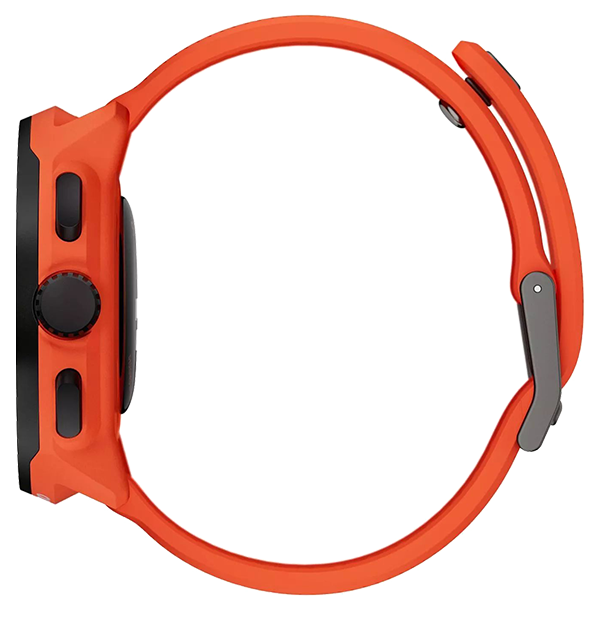 Suunto Run Coral Orange Silicone Strap