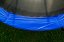 Trampolína G21 SpaceJump, 366 cm modrá, s ochrannou sieťou + schodíky zadarmo