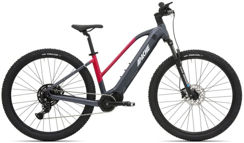 Horský elektrobicykel Apache Wakita 3 MX 720 Wh 2026 antracit magenta