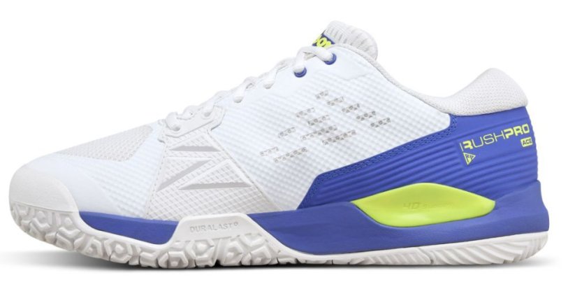 Wilson Rush Pro Ace white / amparo blue / yellow
