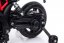 Beneo elektrická motorka Aprilia Dorsoduro 900 Licencované 12V batéria Eva mäkké kolesá 2 x 18W motor odpruženie kovový rám kovová vidlica pomocné kolieska čierna