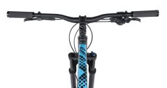 Horský bicykel Leader Fox Zero 27,5" 2023 čierna matná/modrá