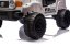 Beneo Elektrické autíčko Toyota FJ Cruiser XXL s pohonom 4x4, licencované (Dvojmiestne), biele, Prenosná lítiová batéria, Vysoký podvozok, Dve sedadlá, Odpružená zadná náprava, 2,4 GHz Diaľkový ovládač, MP3 prehrávač s Bt, LED