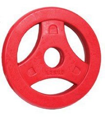 Kotouč pogumovaný Aerobic Tunturi 1,25 kg pár
