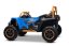 Elektrická buggy Arctic CAT XXL 4x4 24V, modrá, dvoumístná, měkká EVA kola, výkonné motory, lithiová baterie, MP3 přehrávač s Bluetooth, odpružená zadní náprava, koženková sedadla, originální licence