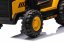 Beneo Licencovaný elektrický Bagr Caterpillar, Jednomístný, žlutý, USB vstupem na MP3 Přehrávači, Zadním pohonem s 2 x 30W Motory a Lithiovou baterií