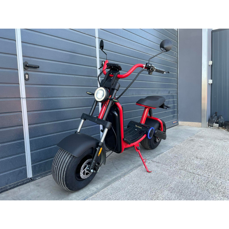 Elektrická koloběžka Lera Scooters C6 2000W červená