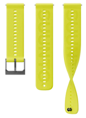 Suunto 22mm Athletic 6 Silicone Strap lime S+M