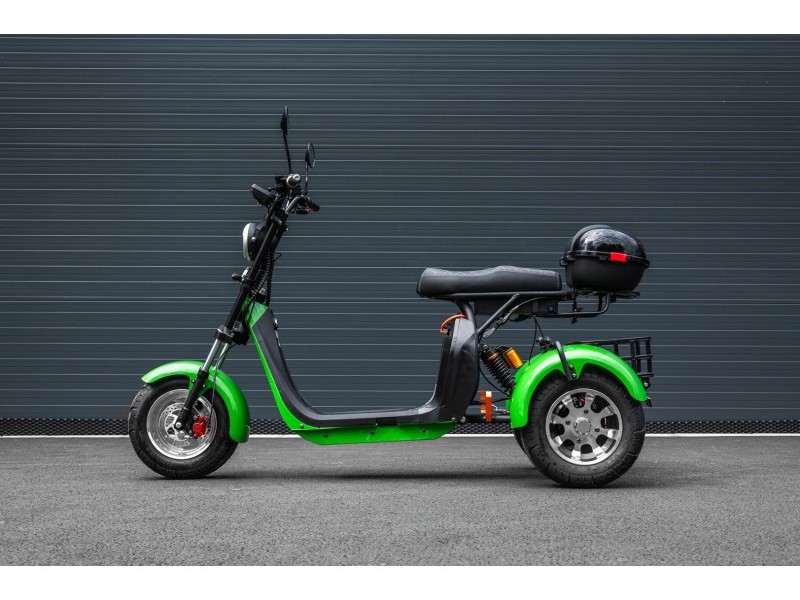 Elektrická tříkolka Leramotors Scooters C5 2000W zelená