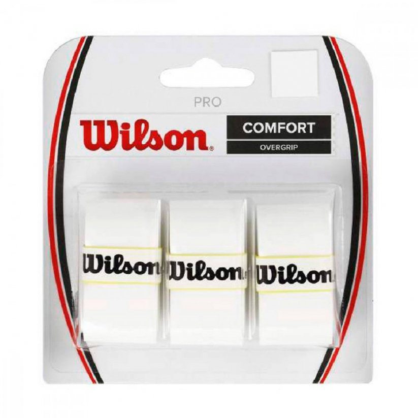 Wilson PRO OVERGRIP 3 ks - Barva: Biela