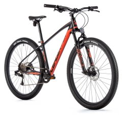 Horský bicykel Leader Fox Sonora 29" 2023 čierna matná/oranžová