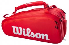 Wilson Super Tour 15 Pack Pro Staff red