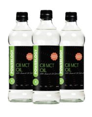 Powerlogy C8 MCT Oil 3 x 500 ml