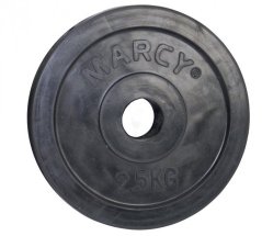 Kotouč pogumovaný Tunturi 2,5 kg / 30 mm pár