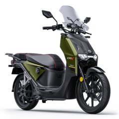 Elektrický skútr Super Soco CPX PRO dual battery olive