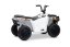 Elektrická štvorkolka Beneo Arctic Cat 12V so zadným pohonom, biela, LED svetlá, Lítiová batéria, 2 x 25W motor, Originál Licencia