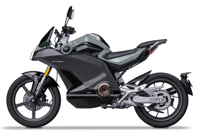Elektrický motocykel Super Soco Stash sivá
