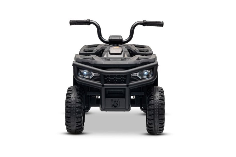 Elektrická čtyřkolka Beneo Arctic Cat 12V se zadním pohonem, černá, LED světla, lithiová baterie, 2 x 25W motor, originální licence