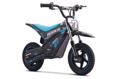 Detská elektrická minicross motorka Beneo ROOKIE 24V (12"), modrá, Lítiová batéria, 250W Bezuhlíkový motor, Kotúčová brzda