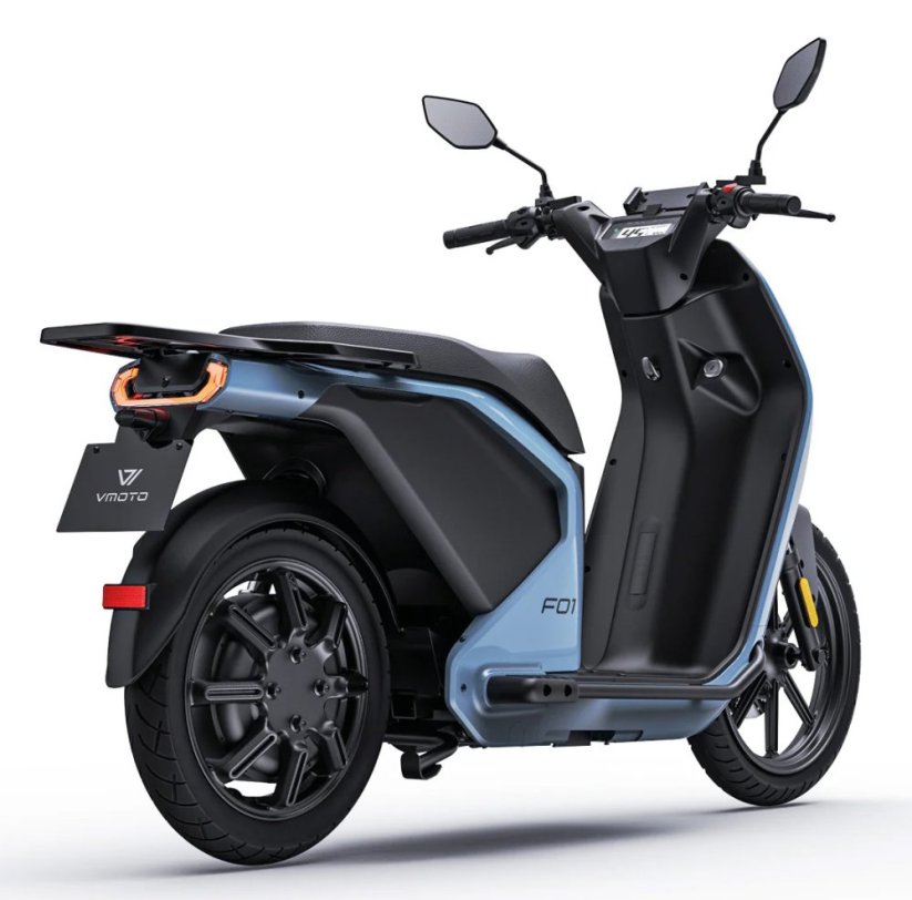 Motocykel Super Soco F01 modrý