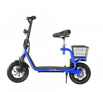 Elektrokoloběžka X-scooters XS01 36V Li - 500W - odpružený model modrá