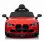 Beneo Elektrické autíčko BMW M4, červené, 2,4 GHz dálkové ovládání, USB/Aux Vstup, odpružení, 12V baterie, LED Světla, 2 X MOTOR, ORIGINAL licence