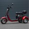 Elektrická trojkolka Leramotors Scooters C5 2000W červená