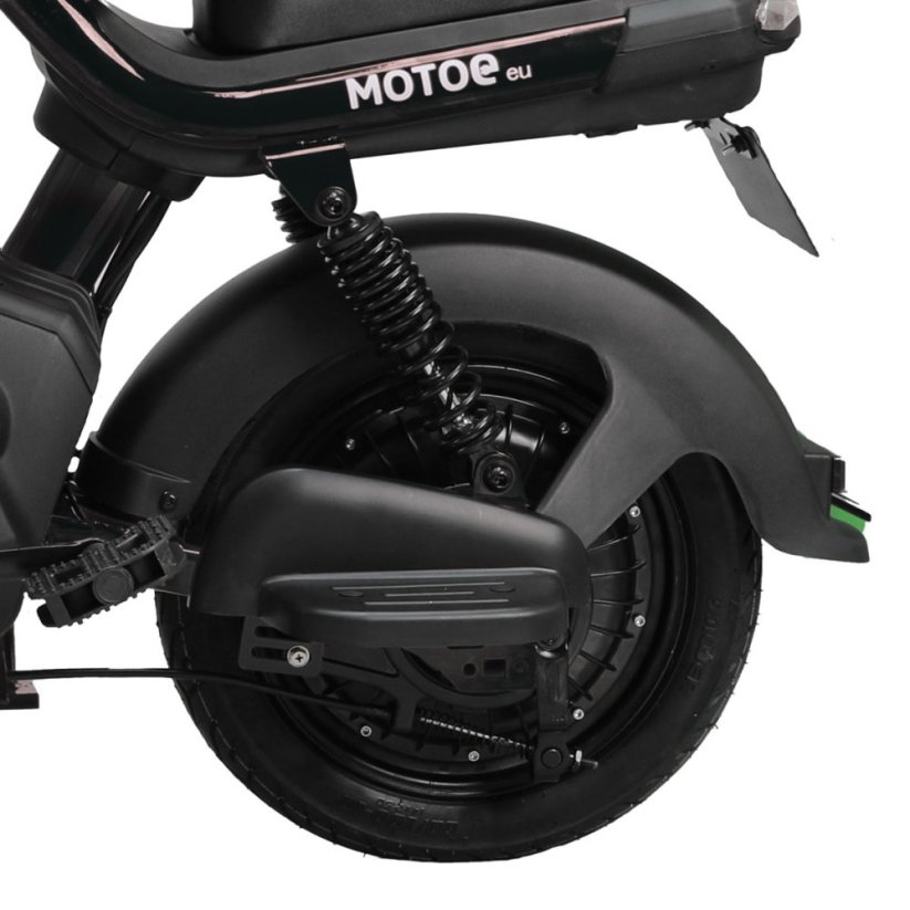 Elektroskúter RACCEWAY® KOBRA-SG-G60, čierny, bez batérie