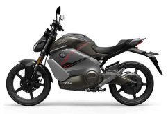 Elektrický motocykel Super Soco TS Streethunter dual battery sivý
