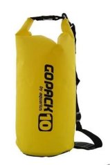 Nepremokavý vak Aquarius GoPack 10L žltý