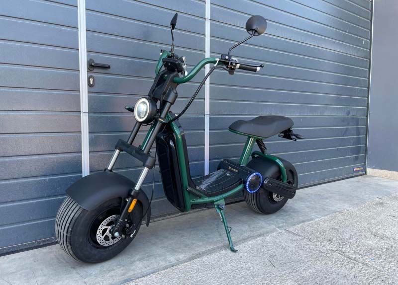 Elektrická koloběžka Lera Scooters C6 2000W zelená